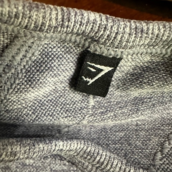 Gymshark Flex Crop Top Long Sleeve Active Gray Shirt and Pants included - Picture 9 of 11